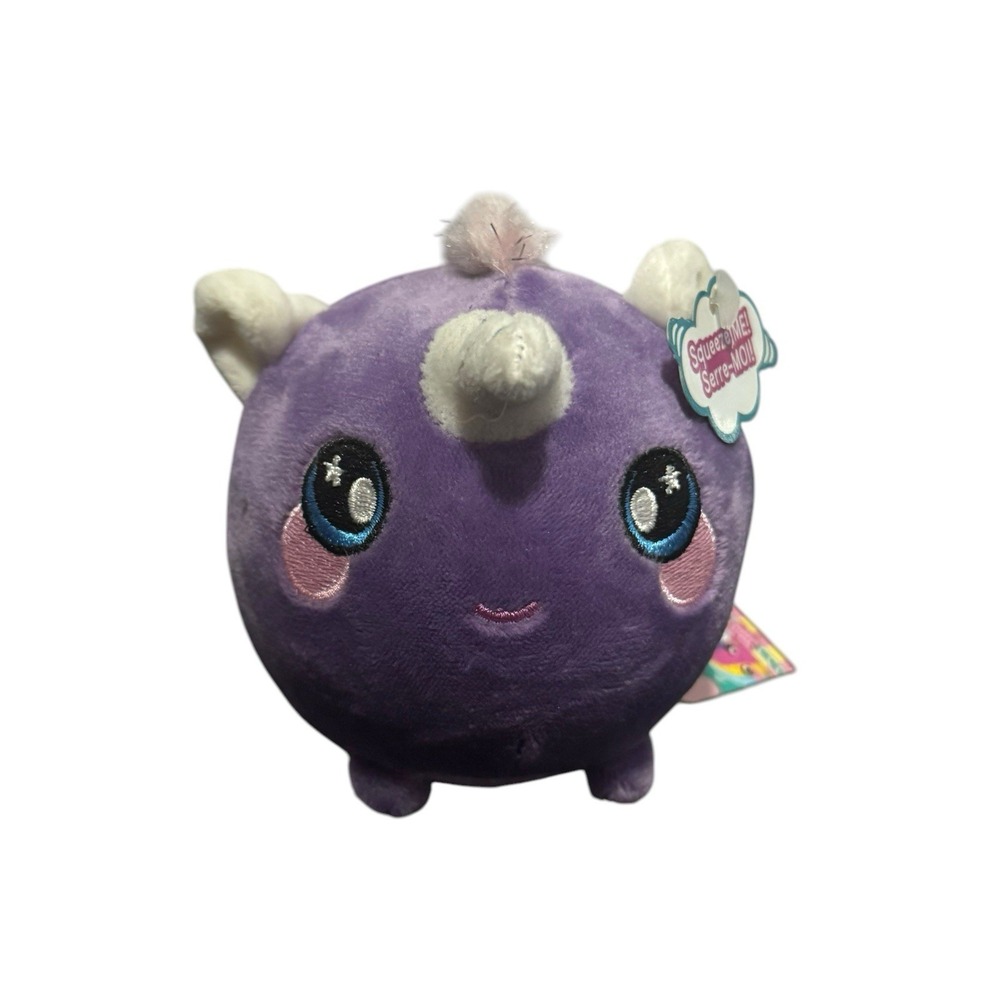 Squeezamals 5" Plush Stuffed Animal Uma Unicorn 2018